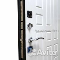 Дверь входная Гарда 8 мм Белый ясень, Венге