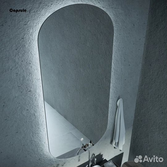 Парящее зеркало без рамы Джозеф