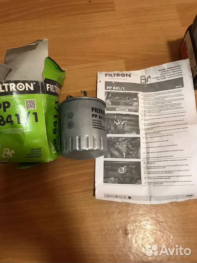 Топливный фильтр mersedes sprinter