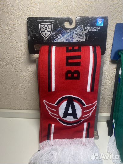 Шарфы клубов кхл