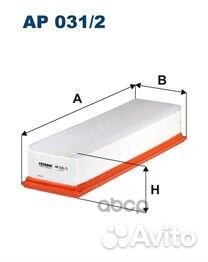 Фильтр воздушный AP0312 Filtron