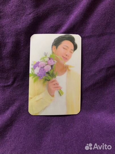 Фотокарта Намджун/рм BTS (пластик)