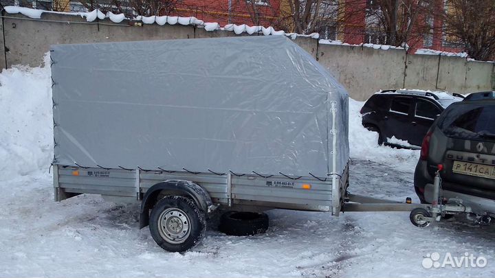 Прокат легковых прицепов 2.6*1.3 /3.2*1.5/ 3.5*1.5