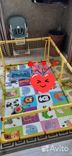 Большой детский манеж