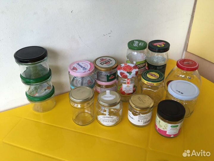 Банки стеклянные/кофейные