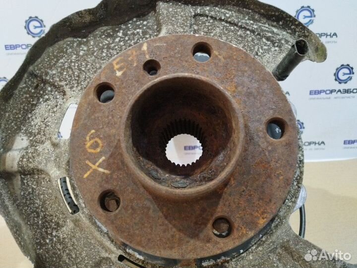 Кулак поворотный задний левый Bmw X6 E71 3.0 40I