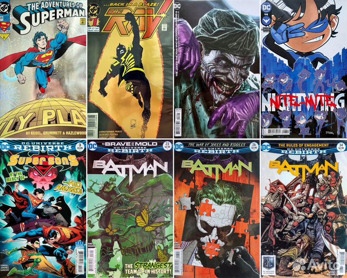 Комиксы на английском DC. Часть 4