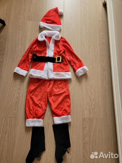 Маскарадный костюм Деда Мороза детский