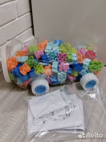 Бибикон машина конструктор новый, 5 в 1