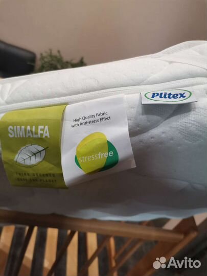 Матрас детский 120 60 plitex