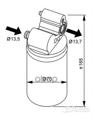 Испаритель 33313 NRF