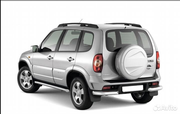 Рейлинги крыши Chevrolet Niva 2002-2023 / ваз