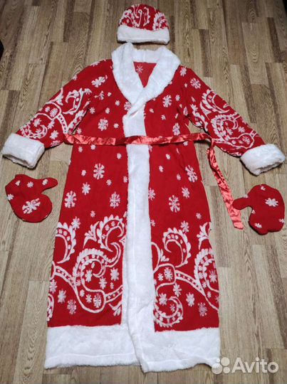 Костюм Деда Мороза взрослый