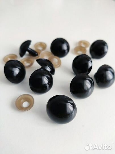 Глазки для игрушек с шайбой 20 мм