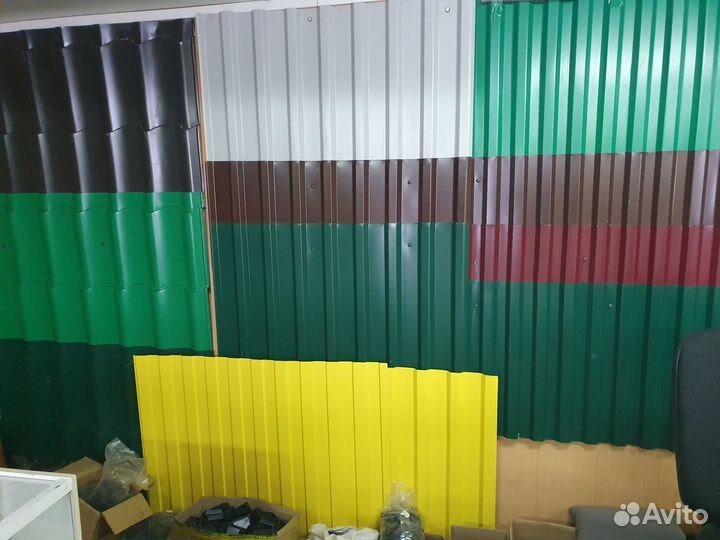 Профнастил, металлочерепица