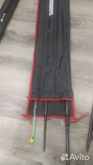 Фидерное удилище shimano в сборе