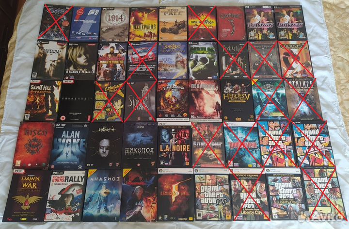 Коллекция русских двд-боксов и немного джевелов