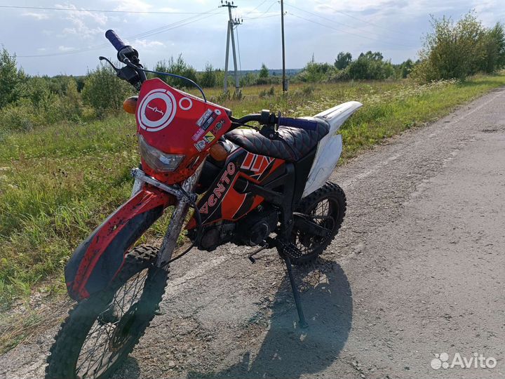 Питбайк vento 125