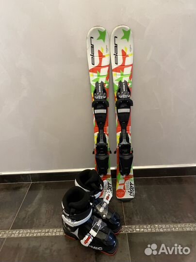 Горные лыжи детские 80 см