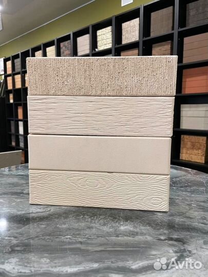 Лицевой кирпич слоновая кость дерево жкз