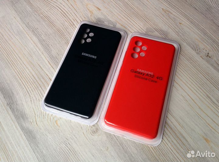 На Samsung a32 4G стекло чехол поклейка