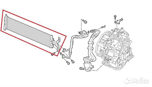 Новый, оригинал. масляный радиатор кп Teramont