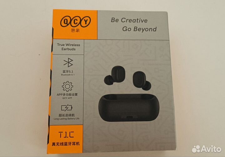 Беспроводные наушники QCY-T1C