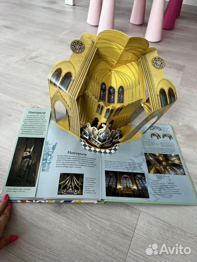 Книга Собор Парижской Богоматери в 3D