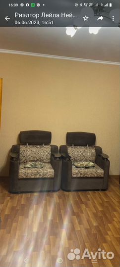 Диван и 2 кресла бу