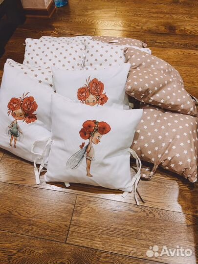 Бортики в кроватку