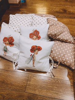 Бортики в кроватку