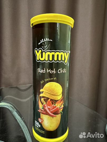 Чипсы Yummy 150 грамм Чили перец