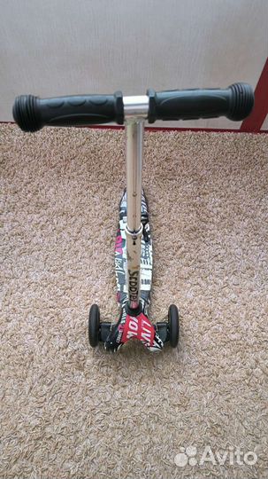 Самокат детский трехколесный бу