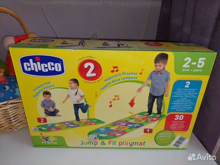 Музыкальный коврик chicco