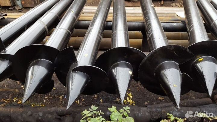 Винтовые сваи под ключ / Фундамент