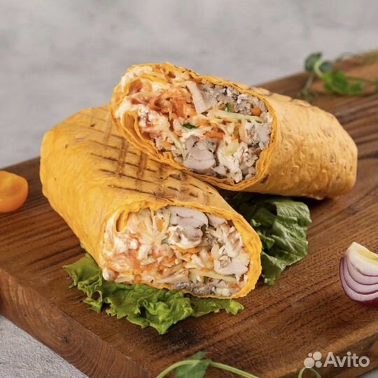 Шаурма из сети Лаваш