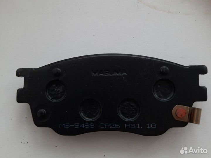 Тормозные колодки передние на mazda 6