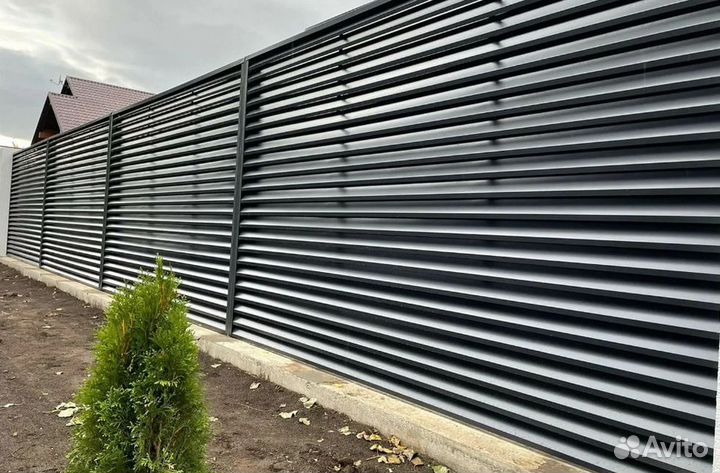 Забор жалюзи от производителя