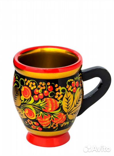 Кружка Золотая Хохлома