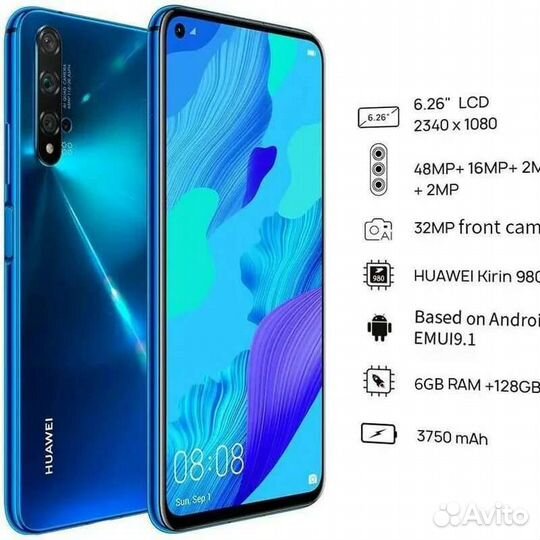 Huawei Nova 5t 6/128