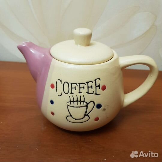 Кофейный сервиз керамический