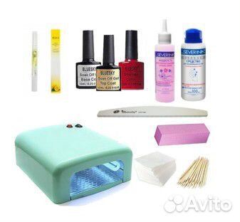 Набор для маникюра Shellac Bluesky Базовый