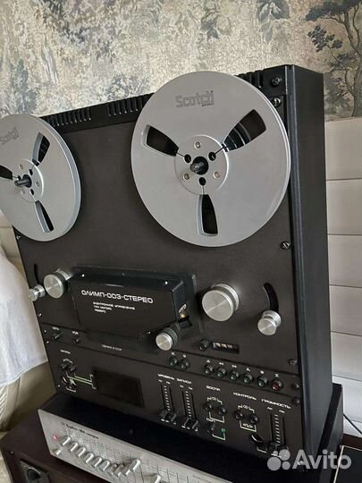 Катушечный магнитофон олимп
