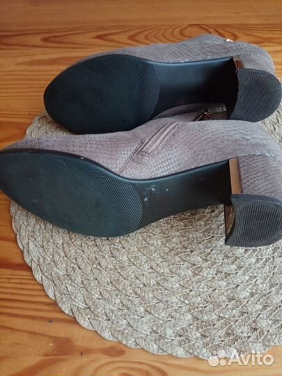 Ботильоны натуральная кожа