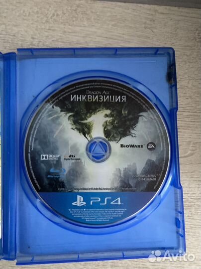 Игра для приставки ps4/5 dragon age инквизиция