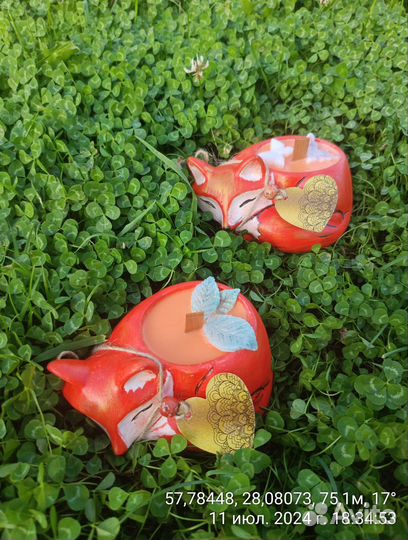 Декор и свечи с ароматом