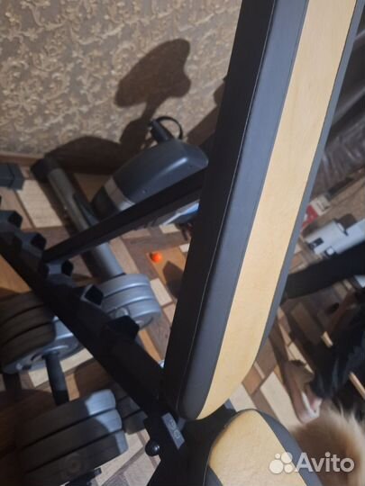 Скамья для жима и пресса бу складная