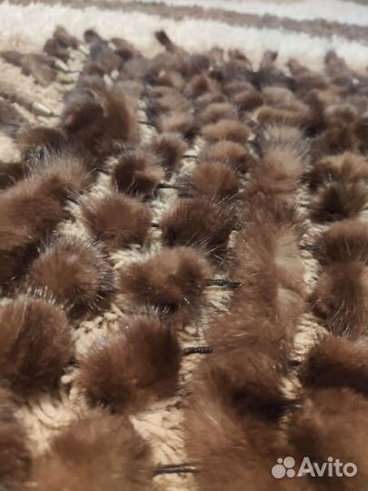 Платок шаль из норки