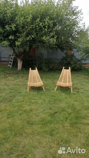 Шезлонг кресло XL для дачи Кентукки