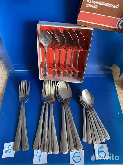 Столовые приборы нержавейка СССР